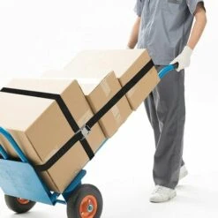 TINOR 4 Stück Ratschen-Zurrgurte, Spanngurte, Verstellbare Haltegurte Mit Schnalle Zur Befestigung Von Motorrad/Auto/Fahrradträger/Gepäck-5m -Seilwinden Sales 59000683 4