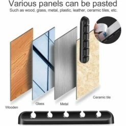 BARES Cable Clips Cable Managers, Adhesive Hooks, Power Cord Cable Holders And Charging Accessory Cables, Mouse Cables, PC, Office And Home (5) -Seilwinden Sales 59040967 5