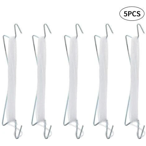 GESCHENKE 5 Stück Tomatenregalhaken Gewächshaus-Tomatenpflanzenregal Mit Drahtgurken-Kirschen-Gemüseclip-Druckgartenhaken 4 GESCHENKE 5 Stück Tomatenregalhaken Gewächshaus-Tomatenpflanzenregal Mit Drahtgurken-Kirschen-Gemüseclip-Druckgartenhaken – Bild 2