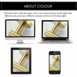 MINKUROW Badezimmer-Handtuchhaken SUS304 Edelstahl Wandhaken Küchenhandtuchhalter, 2 Stück, Gebürstetes Messing 9 MINKUROW Badezimmer-Handtuchhaken SUS304 Edelstahl Wandhaken Küchenhandtuchhalter, 2 Stück, Gebürstetes Messing -Seilwinden Sales 59506275 3