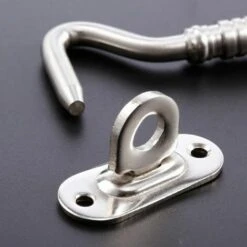 MINKUROW Sturmhaken,Tor Haken Edelstahl Mehrzweck Haken öse Zum Schuppen Tor Garage Tür Windows Kabine 6inch -Seilwinden Sales 59506337 4