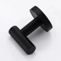 MINKUROW SUS304 Edelstahl Badezimmer Handtuchhalter Haken Wandhaken Küchenhandtuchhalter, Mattschwarz 11 MINKUROW SUS304 Edelstahl Badezimmer Handtuchhalter Haken Wandhaken Küchenhandtuchhalter, Mattschwarz -Seilwinden Sales 59507067 5