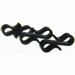 MINKUROW 100 Stück Mini-Rinnenhaken Zur Befestigung Von Lichterketten Und Elektrischen Kabeln, Doppelkopf-S-Klemmhaken -Seilwinden Sales 59507851 4