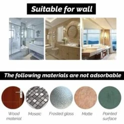 MINKUROW 4 Pack Vakuum Saugnapf Haken, Extra Stark Saughaken Ohne Bohren Für Fenster Glas Bad Küche Badezimmer Dusche, 2000 Mal Wiederverwertbar, Max 5KG (Schwarz) 11 MINKUROW 4 Pack Vakuum Saugnapf Haken, Extra Stark Saughaken Ohne Bohren Für Fenster Glas Bad Küche Badezimmer Dusche, 2000 Mal Wiederverwertbar, Max 5KG (Schwarz) -Seilwinden Sales 59508502 5