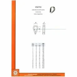 VIS EXPRESS KAUSCHEN LEGERE ZUM CABLE VON 6 STAHL VERZINKT | Einheitlich -Seilwinden Sales 59805789 3