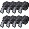 WERKZEUGE 8er-Pack Schnellschnallen-Ratschengurte Aus Kunststoff Zum Sichern Von Gepäck (2 M, Armeegrün – 3,8 Mm) -Seilwinden Sales 60262284 1