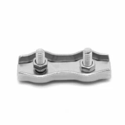 MIYA Paquete De 10 Abrazaderas Dobles Para Cable Industrial De Acero Inoxidable 304 M2 -Seilwinden Sales 60766910 3