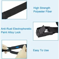 ILOVEMILAN 4 Zurrgurte 1 M Mit Spannschloss, 25 Mm Gurt, Schwarzer Fahrradgurt, Ratschengurt, Mit Spannschloss, Motorradanhängergurt 9 ILOVEMILAN 4 Zurrgurte 1 M Mit Spannschloss, 25 Mm Gurt, Schwarzer Fahrradgurt, Ratschengurt, Mit Spannschloss, Motorradanhängergurt -Seilwinden Sales 61247731 3