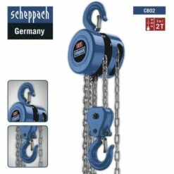 KETTENZUG MECHANISCHER FLASCHENZUG 2 T SCHEPPACH CB02 -Seilwinden Sales 63859147 3