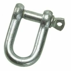 WOLFPACK Grillete Recto Galvanizado 6 Mm. 1/4" Uso Domestico