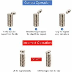 WERKZEUGE 50 Stück Starker Neodym-Magnet 8 X 2 Mm Kreisförmige Scheibe Supermagnete -Seilwinden Sales 63915405 4