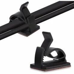 WERKZEUGE 80 Stück Kabelclips, Kabel-Organizer-Clips Mit Starken Selbstklebenden Pads, Draht-Organizer Für Heim-/Bürokabel