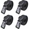 WERKZEUGE Schnellspanngurt Zurrgurt Kunststoff Ratschengurt Spanngurt Zur Gepäcksicherung 25mm, 188cm Fontainebleau Schwarz 4St -Seilwinden Sales 63967472 1