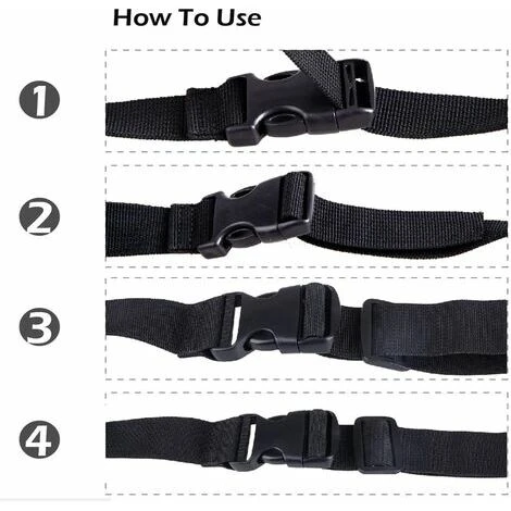 WERKZEUGE Schnellspanngurt Zurrgurt Kunststoff Ratschengurt Spanngurt Zur Gepäcksicherung 25mm, 188cm Fontainebleau Schwarz 4St 4 WERKZEUGE Schnellspanngurt Zurrgurt Kunststoff Ratschengurt Spanngurt Zur Gepäcksicherung 25mm, 188cm Fontainebleau Schwarz 4St – Bild 2