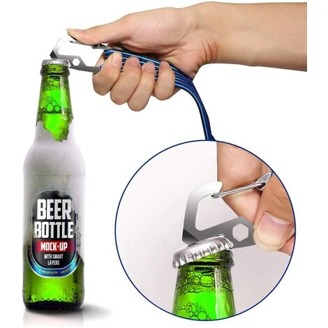 MINKUROW Bungee Cord Für Gepäck, Universal Heavy Duty Bungee Cord Mit Karbonstahlhaken, Geeignet Für Fahrräder, Elektroautos, 2 Meter (2m, Blau) 6 MINKUROW Bungee Cord Für Gepäck, Universal Heavy Duty Bungee Cord Mit Karbonstahlhaken, Geeignet Für Fahrräder, Elektroautos, 2 Meter (2m, Blau) – Bild 4