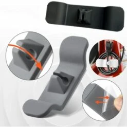 DONTODENT 12 Stücke Kabelhalter Für Geräte Silikon-Kabelhalter Kabelaufwicklung Kabel-Organizer Kabelclips Kabelaufwicklung Für Küchengeräte Halten Sie Das Kabel Ihrer Küchengeräte Ordentlich -Seilwinden Sales 64567609 3