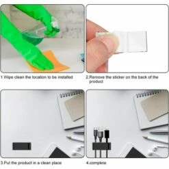 DONTODENT 60 Stück Kabelclips Selbstklebend, Kabelhalter , Schreibtisch Kabelführung,Kabelorganisatoren USB, Kabelführungsclips Für PC Kabel,TV Kabel,Audiokabel Kabel,Home,Office(Schwarz) 9 DONTODENT 60 Stück Kabelclips Selbstklebend, Kabelhalter , Schreibtisch Kabelführung,Kabelorganisatoren USB, Kabelführungsclips Für PC Kabel,TV Kabel,Audiokabel Kabel,Home,Office(Schwarz) -Seilwinden Sales 64567619 3