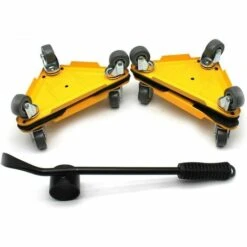 DONTODENT Möbelheber Easy Move Slider 4-teiliges Werkzeugset Hochleistungs-Möbelbewegungs-Hebesystem Maximale Belastung 360 Grad Drehbare Polsterung