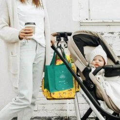 HEGUYEY 8 Stück Kinderwagenhaken, Karabinerhaken Zum Aufhängen Ihrer Einkaufstaschen Und Tragetaschen An Kinderwagen, Caddy, Rollstuhl Und Rollator, Stark Und Langlebig -Seilwinden Sales 64882059 3