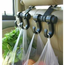 GESCHENKE 4 Stück Fahrzeugmontierter Mehrzweckhaken Im Auto Aufbewahrungshaken Beweglicher Autohaken -Seilwinden Sales 64887292 4