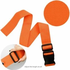 BEARSU Verstellbares Nylonschloss Reisegepäckgurte Schutzgürtel Reisehandtasche Aktenkoffer Zubehör Koffer Packgurte -Seilwinden Sales 65101782 3