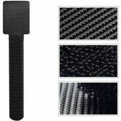 THSINDE Wiederverwendbares Kabelbinderband, Kabelbinder, Kabelbinder, Auf Länge Zuschneidbar, Einfacher Zuschnitt Für Schnüre Und Kabelmanagement, Schwarz -Seilwinden Sales 65393069 3