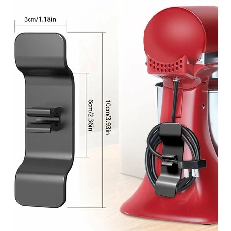 ILOVEMILAN 10 Stücke Weiß + Grau + Schwarz Küchenaufwicklung Netzkabel Organizer Datenkabel Aufbewahrungshalter Silikon Kabel Organizer Selbstklebend 4 ILOVEMILAN 10 Stücke Weiß + Grau + Schwarz Küchenaufwicklung Netzkabel Organizer Datenkabel Aufbewahrungshalter Silikon Kabel Organizer Selbstklebend – Bild 2