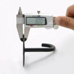 BENOBBY KIDS (4 St��ck) Wandhaken Zum Anschrauben, Platte, ?se, Deckenhaken, Zum Aufh?ngen, Oval, Offener Haken, Edelstahl, Mattschwarzes Finish, 4 St��ck -Seilwinden Sales 65690415 4