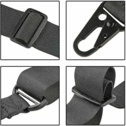 DONTODENT Zweipunkt-Gewehrriemen Mit Längenverstellung Traditioneller Riemen Mit Metallhaken Für Den Außenbereich -Seilwinden Sales 65870662 5