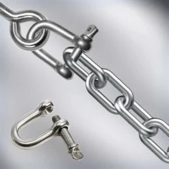 HELLO KITTY BAIN 4 X M8-Edelstahl-D-Schäkel, Mit Gewinde, Für Schwere Takelage, Recyclingfahrzeuge, Abschleppen, Einfaches Tragen -Seilwinden Sales 65954078 3