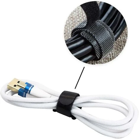 DONTODENT Kabelbinder, Kabelbinder, Wiederverwendbare Kabelbinder, Kabelaufbewahrungs-Organizer, Zum Binden Von Kabeln, Ummantelungen, PC-Drähten, Elektrischen Drähten Usw. (schwarz50 Stück Betterl 6 DONTODENT Kabelbinder, Kabelbinder, Wiederverwendbare Kabelbinder, Kabelaufbewahrungs-Organizer, Zum Binden Von Kabeln, Ummantelungen, PC-Drähten, Elektrischen Drähten Usw. (schwarz50 Stück Betterl – Bild 4