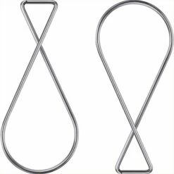 BF 100 Stück Deckenhaken Clip T-förmige Figur 8 Squeeze Hanger Clip Deckenclip