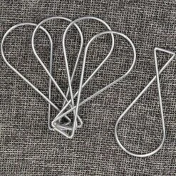 BF 100 Stück Deckenhaken Clip T-förmige Figur 8 Squeeze Hanger Clip Deckenclip -Seilwinden Sales 66023313 4
