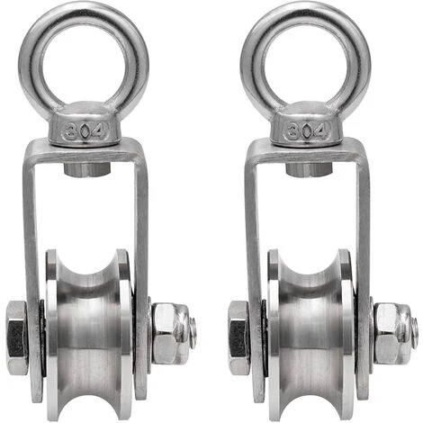 BF 2 Stahlrollenblöcke Innere Kugellager Edelstahlrollen Für Seile 3 BF 2 Stahlrollenblöcke Innere Kugellager Edelstahlrollen Für Seile