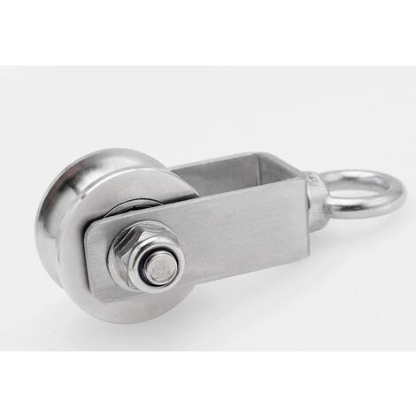 BF 2 Stahlrollenblöcke Innere Kugellager Edelstahlrollen Für Seile 5 BF 2 Stahlrollenblöcke Innere Kugellager Edelstahlrollen Für Seile – Bild 3