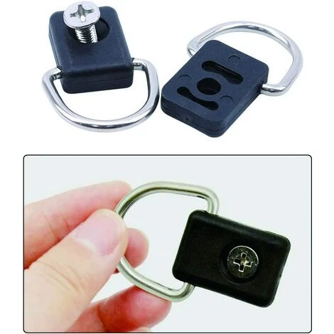 LTS FAFA D-Ringe Für Kajaks, 10 Stück D-Ringe Für Angelkajaks, Bootskanus? D-Ringe, Sicherheits-Kajak-D-Ringe, Kajak-D-Ring, Für Kanuangeln, Segelzubehör? Kajak, Edelstahl (Schwarz) 6 LTS FAFA D-Ringe Für Kajaks, 10 Stück D-Ringe Für Angelkajaks, Bootskanus? D-Ringe, Sicherheits-Kajak-D-Ringe, Kajak-D-Ring, Für Kanuangeln, Segelzubehör? Kajak, Edelstahl (Schwarz) – Bild 4