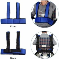 LTS FAFA Rollstuhlgurt, Verstellbarer Gurt Für Rollstuhlfixierungsgurt, Elastischer Und Atmungsaktiver Rutschfester Rollstuhl-Sicherheitsgurt -Seilwinden Sales 66760048 3