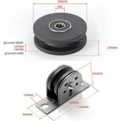 LTS FAFA Schallgedämmte Drehbare Rollenführung Mit Feststehender 300-kg-Rolle -Seilwinden Sales 66761415 4