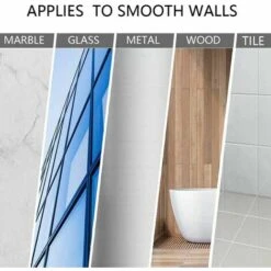 LIFCAUSAL Wandhaken, Strapazierfähige Klebehaken, Edelstahl-Aufhänger, Nagelfreie Gebrauchshaken, Haken Zum Aufhängen Von Handtüchern, Stoffkalendern, Erhältlich Für Küche, Schrank, Schrank, Toilette, Decke, Tür, Fliesen -Seilwinden Sales 66855197 4