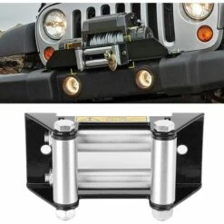 DECKON Fairlead Heavy Duty, Windenrollen-Fairlead, Auto-Autoteile, Strapazierfähiges Fahrzeugzubehör Für Die Autowartung, Autowerkstatt, 124 Mm Lochabstand -Seilwinden Sales 66982060 3