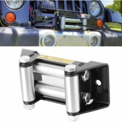 DECKON Fairlead Heavy Duty, Windenrollen-Fairlead, Auto-Autoteile, Strapazierfähiges Fahrzeugzubehör Für Die Autowartung, Autowerkstatt, 124 Mm Lochabstand -Seilwinden Sales 66982060 4