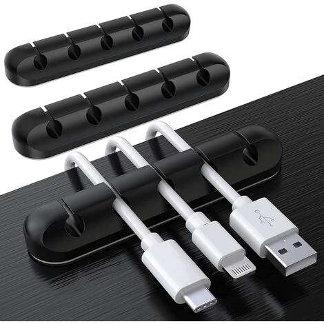 BENOBBY KIDS Desktop-Kabel-Organizer-Clips, 3er-Pack Kabelhalter, Kabel-Organizer, Kabelmanagement, Kabelaufbewahrung F��r USB-Ladeger?t/Maus/Kopfh?rer/PC-Kabel 4 BENOBBY KIDS Desktop-Kabel-Organizer-Clips, 3er-Pack Kabelhalter, Kabel-Organizer, Kabelmanagement, Kabelaufbewahrung F��r USB-Ladeger?t/Maus/Kopfh?rer/PC-Kabel – Bild 2