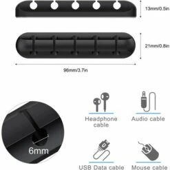 BENOBBY KIDS Desktop-Kabel-Organizer-Clips, 3er-Pack Kabelhalter, Kabel-Organizer, Kabelmanagement, Kabelaufbewahrung F��r USB-Ladeger?t/Maus/Kopfh?rer/PC-Kabel 10 BENOBBY KIDS Desktop-Kabel-Organizer-Clips, 3er-Pack Kabelhalter, Kabel-Organizer, Kabelmanagement, Kabelaufbewahrung F��r USB-Ladeger?t/Maus/Kopfh?rer/PC-Kabel -Seilwinden Sales 67066852 4