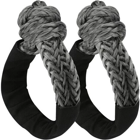 OUSUDELA Soft Schäkel 2 Stück Soft Offroad Schäkelseil, Soft Recovery Schäkel Mit Schutzhülle Soft Schäkel 3 OUSUDELA Soft Schäkel 2 Stück Soft Offroad Schäkelseil, Soft Recovery Schäkel Mit Schutzhülle Soft Schäkel