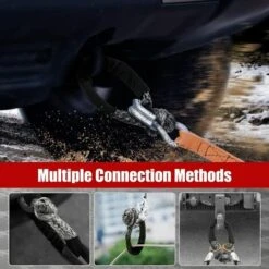 OUSUDELA Soft Schäkel 2 Stück Soft Offroad Schäkelseil, Soft Recovery Schäkel Mit Schutzhülle Soft Schäkel 9 OUSUDELA Soft Schäkel 2 Stück Soft Offroad Schäkelseil, Soft Recovery Schäkel Mit Schutzhülle Soft Schäkel -Seilwinden Sales 67418383 3