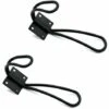 OUSUDELA 10 Stück Rustikale Schwarze Haken, Rustikale Wandhaken, Doppellagige Haken, Hängende Kleiderbügel, Dekorativer Drahthaken, Strapazierfähiges Metall-Türlagerregal -Seilwinden Sales 67419855 1