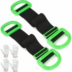 HEGUYEY Sangle Demenagement Hebegurt Transportgurte Zum Bewegen Umzugs- Und Hebegurte Für Möbel, Kisten, Bau Hebegurte