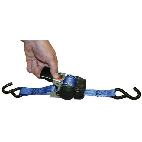 Kerbl Automatik-Zurrgurt Mit Spitzhaken, 1,8 M X 50 Mm 4 Kerbl Automatik-Zurrgurt Mit Spitzhaken, 1,8 M X 50 Mm – Bild 2