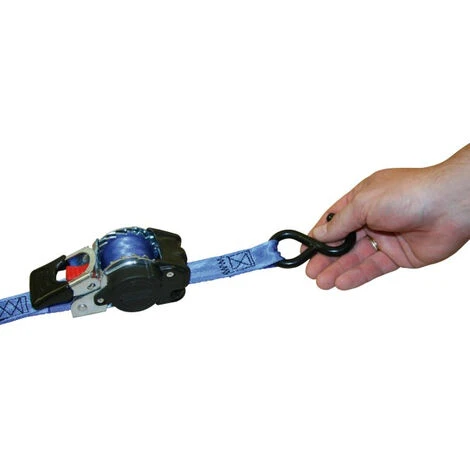 Kerbl Automatik-Zurrgurt Mit Spitzhaken, 1,8 M X 50 Mm 5 Kerbl Automatik-Zurrgurt Mit Spitzhaken, 1,8 M X 50 Mm – Bild 3