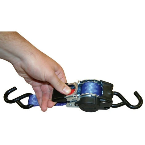 Kerbl Automatik-Zurrgurt Mit Spitzhaken, 1,8 M X 50 Mm 6 Kerbl Automatik-Zurrgurt Mit Spitzhaken, 1,8 M X 50 Mm – Bild 4